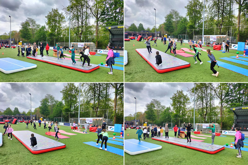 GTV Maasland geeft clinics bij de Koningsspelen van De Ster.